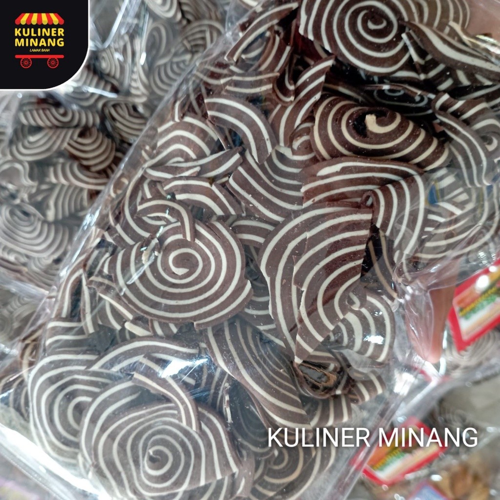 

Kuliner Minang Kue Kiping Gajah Oleh-Oleh Asli Cemilan Kampung Makanan Khas Payakumbuh Padang kabau Jajanan Snack Kabau AX00