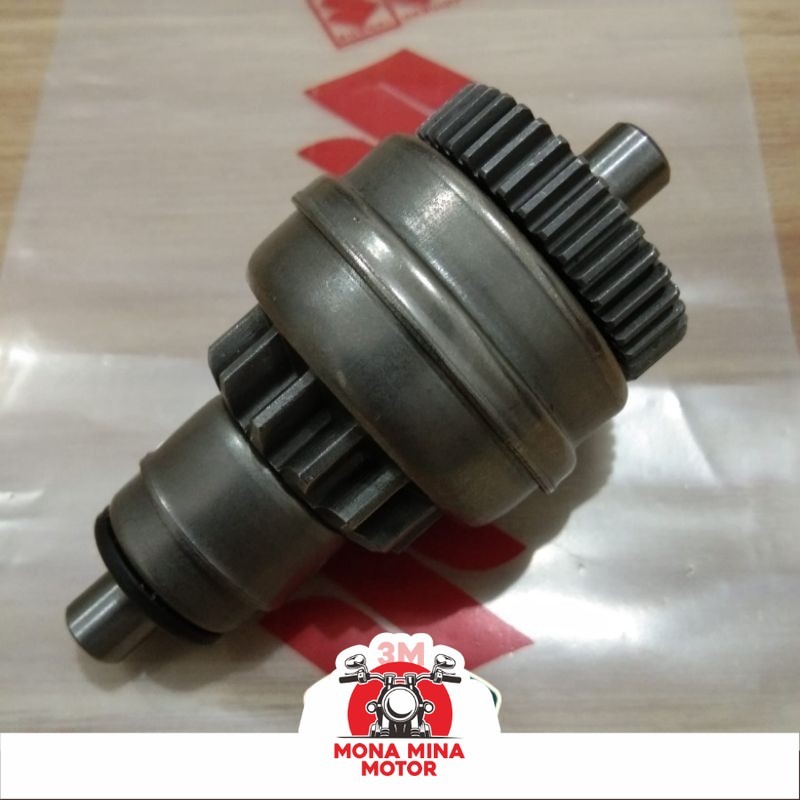 Gigi Starter Pinion Stater Granat Stater Suzuki Nex Spin Skywave SkyDrive Hayate Nex Karbu Nex Fi Le
