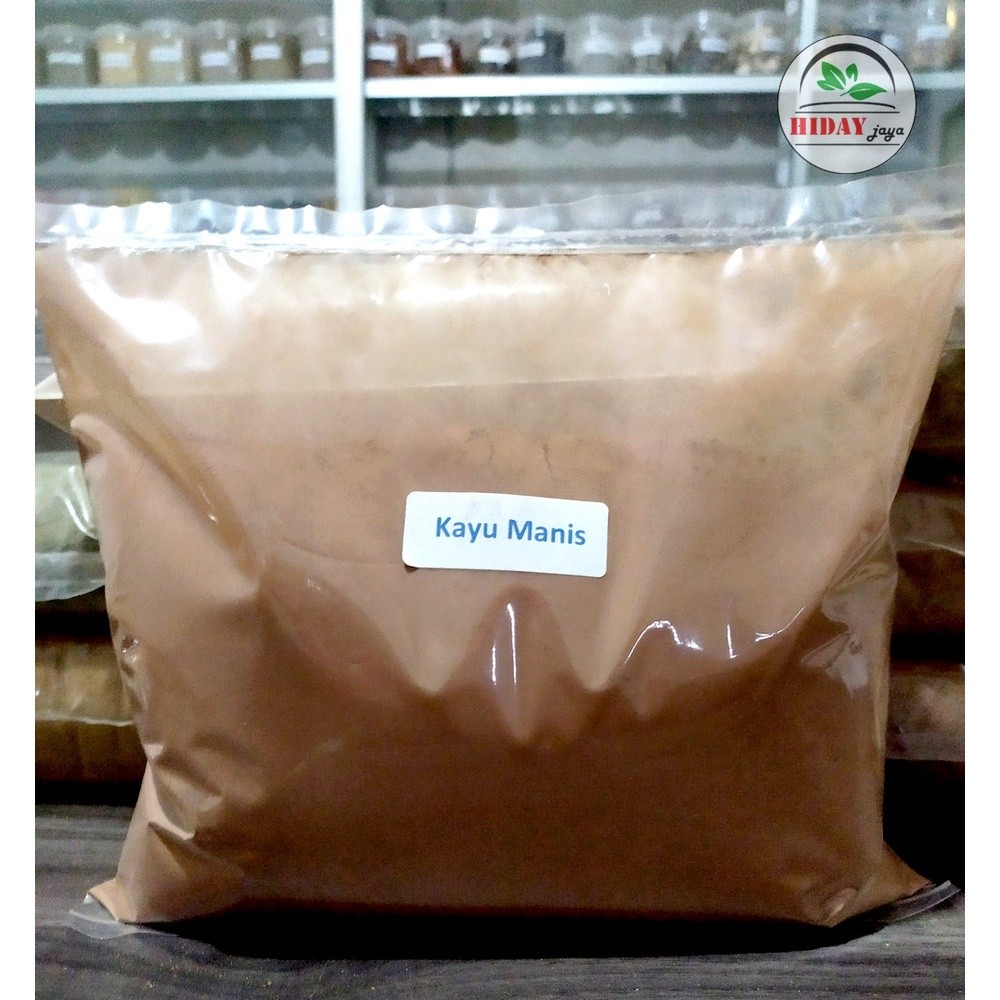 

Bubuk Kayu Manis 200gr Tanaman Herbal Nusantara Free Stiker PIRT Random