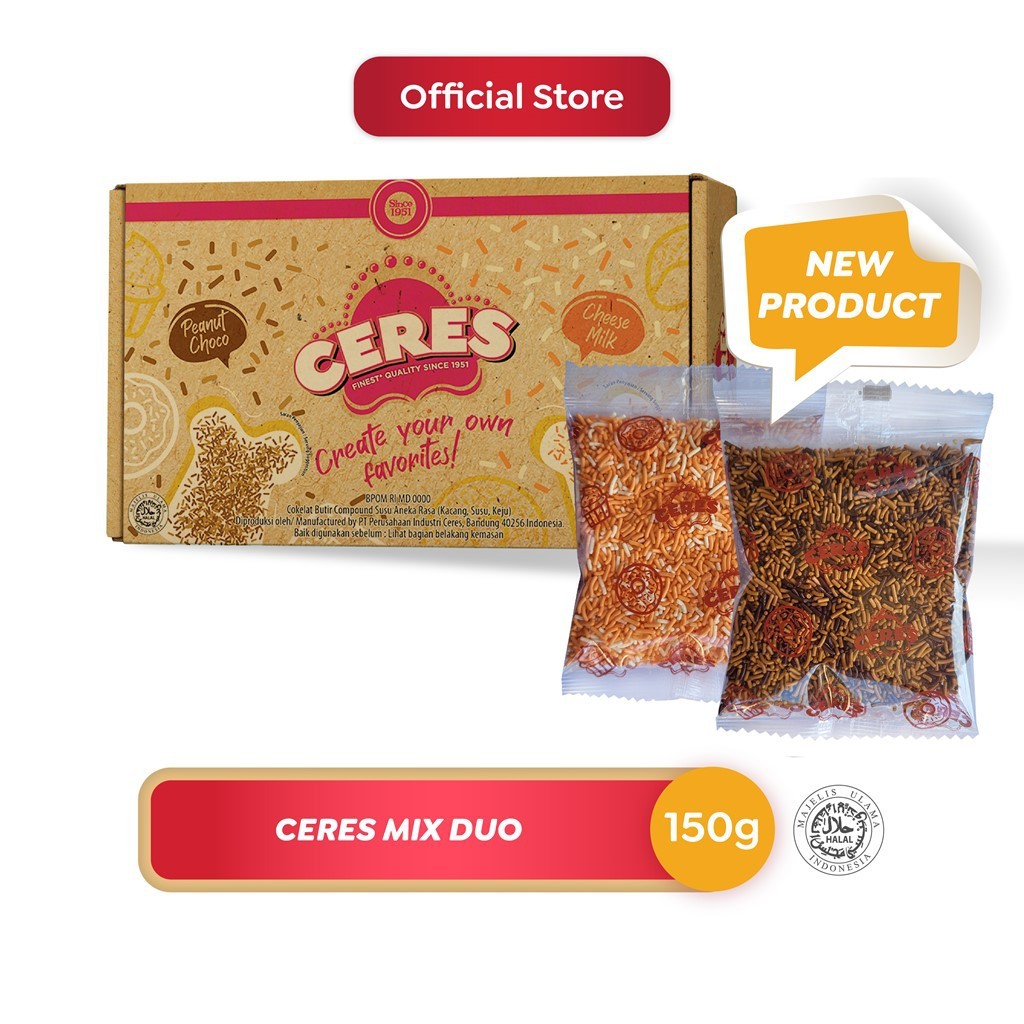 

Ceres Meises Mix Pack Choco Peanut & Cheese Milk (75g x 2pcs)