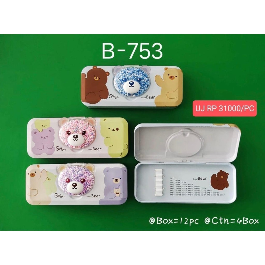 

KOTAK PENSIL BEAR B-753