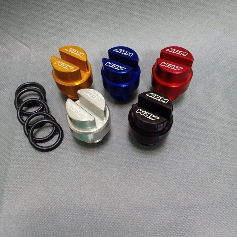 Tutup Oli Motor Model Baut Tutup Oli Mesin Full Premium CNC Anti Karat Universal Untuk Semua Motor V