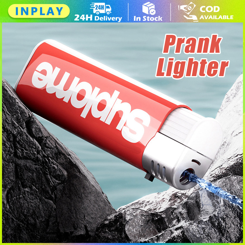 Korek Api Air Prank Water Gun / Mainan Prank Korek Api Air Lighter Water Prank
