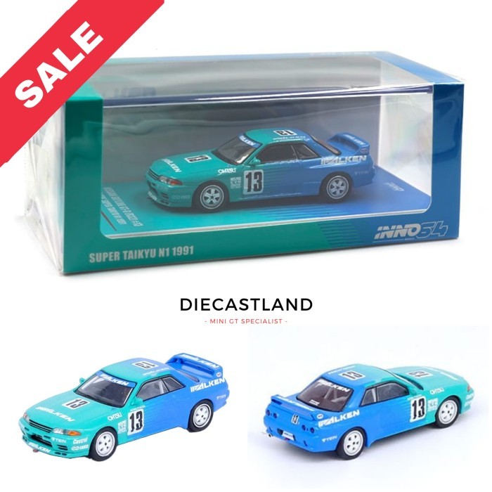 INNO64 Nissan Skyline GT-R (R32) Super Taikyu N1 1991 "FALKEN" inno