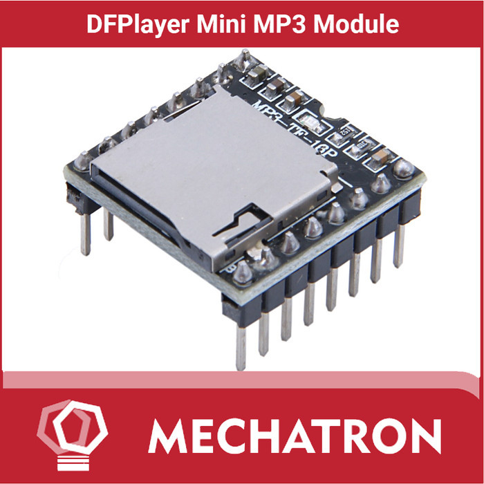 ES99 DFPLAYER DF PLAYER MINI MP3 PLAYER MODULE FOR ARDUINO MP3-TF-16P - IC 24 PIN