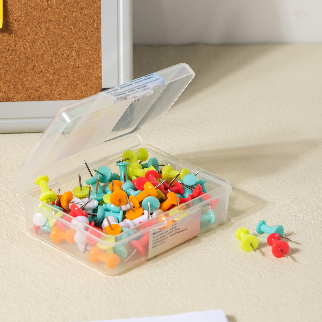 

Deli | Pin-Color Push Pins | 23mm | E00XX