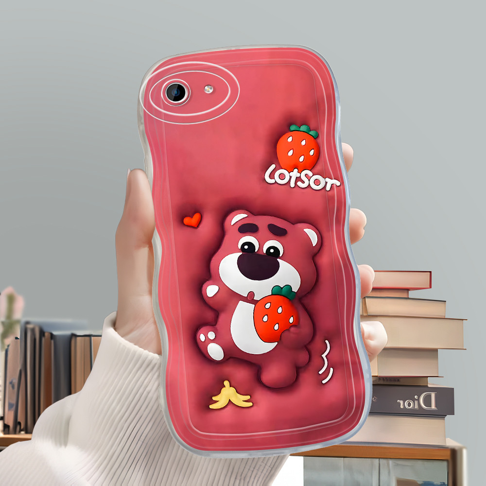 OPPO A59 F1S A1601 Untuk Phone Case Hp Casing Bergelombang Kesing Cover Cute Lotso 4433 Softcase Per
