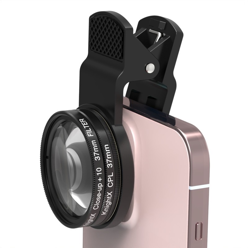 KnightX Professional Phone Camera Macro Lens CPL Star Variable ND Filter all smartphones 37mm 52mm 5