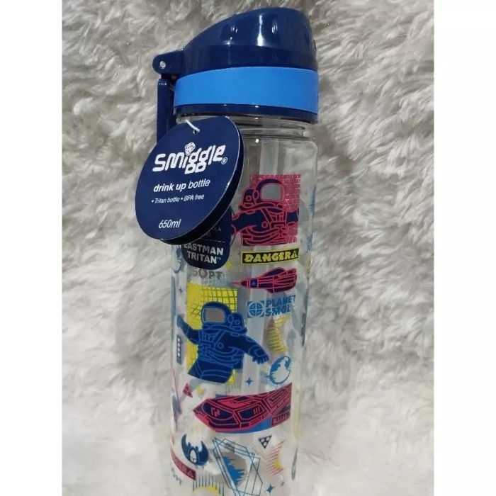 SMIGGLE ORIGINAL BEYOND BACKPACK ASTRONOT - TAS SEKOLAH ANAK LAKI LAKI - Botol 650ml
