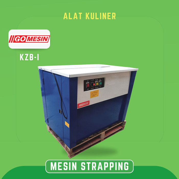 Mesin Strapping Band Strapping Machine Pengikat Tali Strapping Gomesin KZB-I