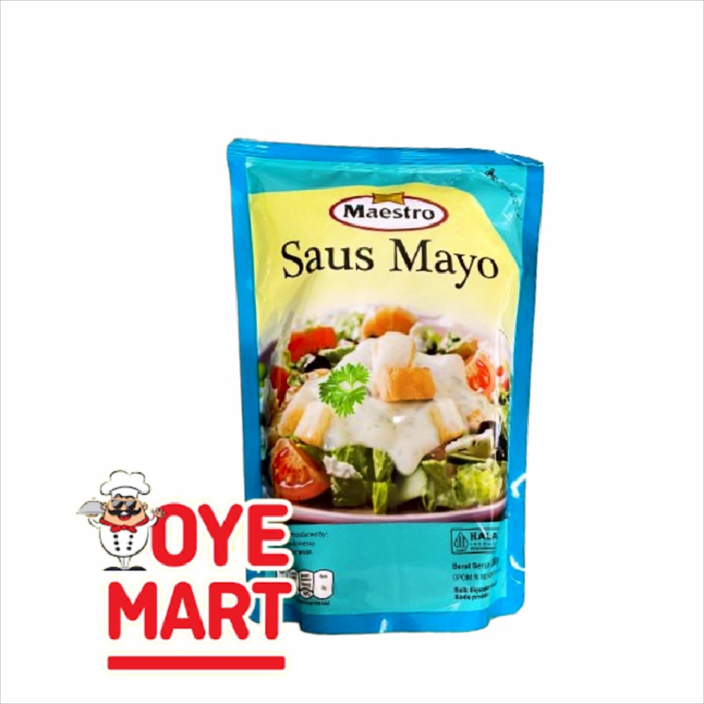 

MAESTRO SAUS MAYO POUCH 500GR / MAYONAISE MANIS / MAYONES