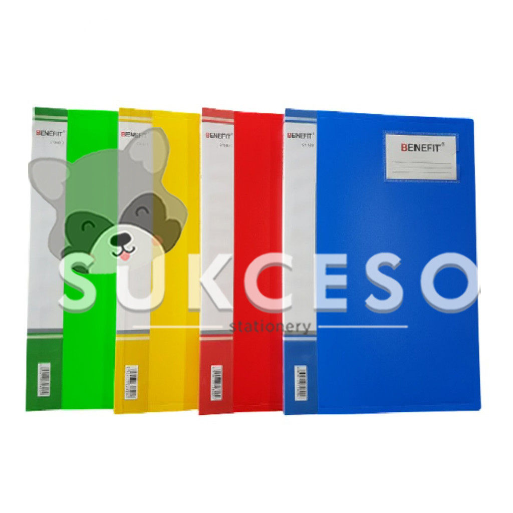 

Benefit Clear Holder 60 Sheet CH-860 / Clear Book / Map Dokumen F4