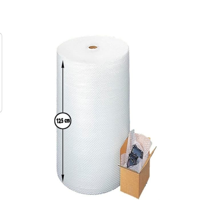 

PROMO!! - Bubble wrap putih murah premium quality 50m x 125cm Bandung buble warp
