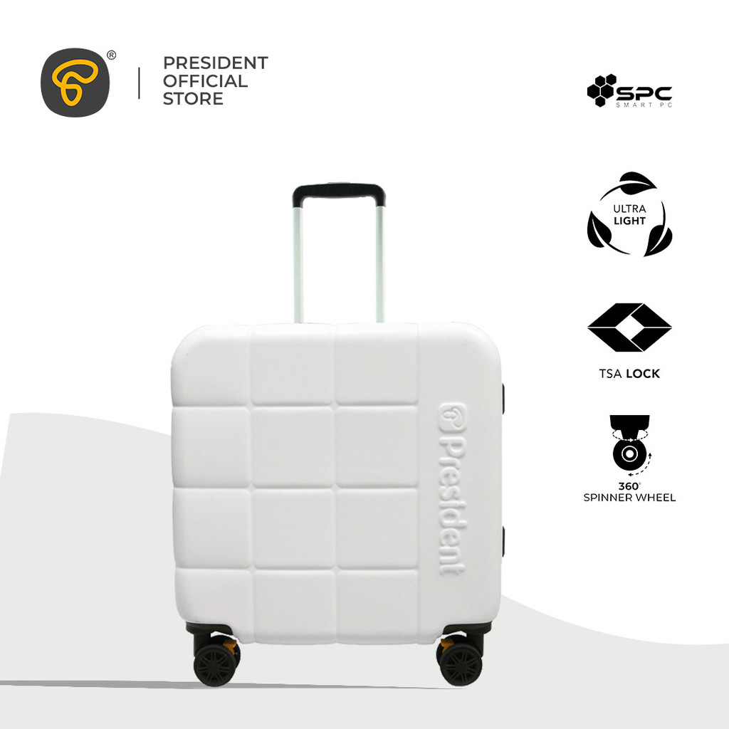 Tas Koper President Trolley Case - KUBIKO - Cube Size
