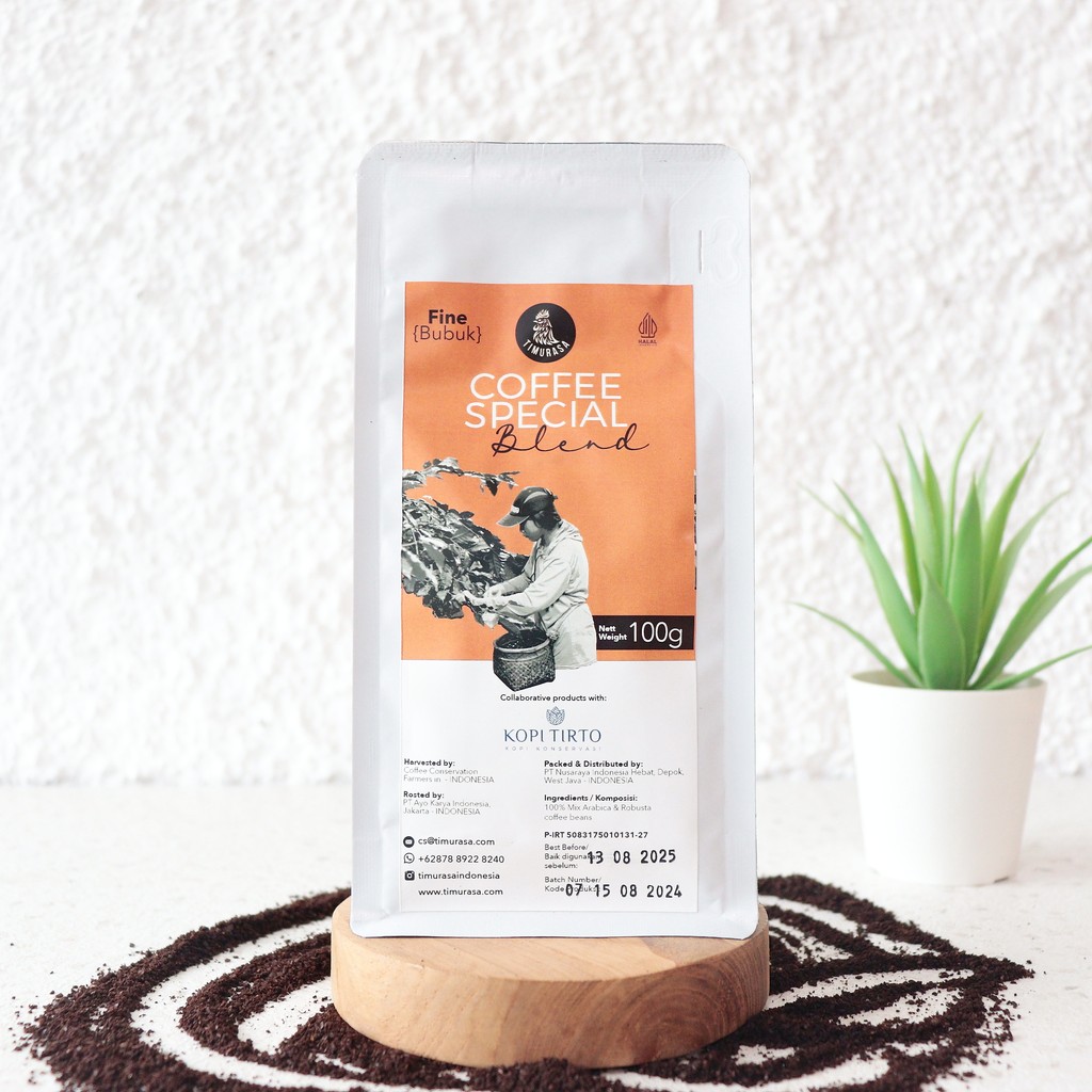 

100g Special Blend Kopi Bubuk Special Blend Coffee Powder - Timurasa