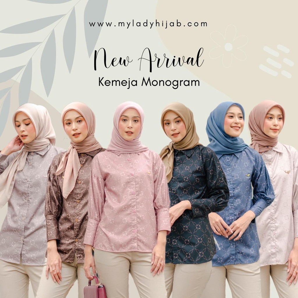Kemeja Monogram Mylady Hijab