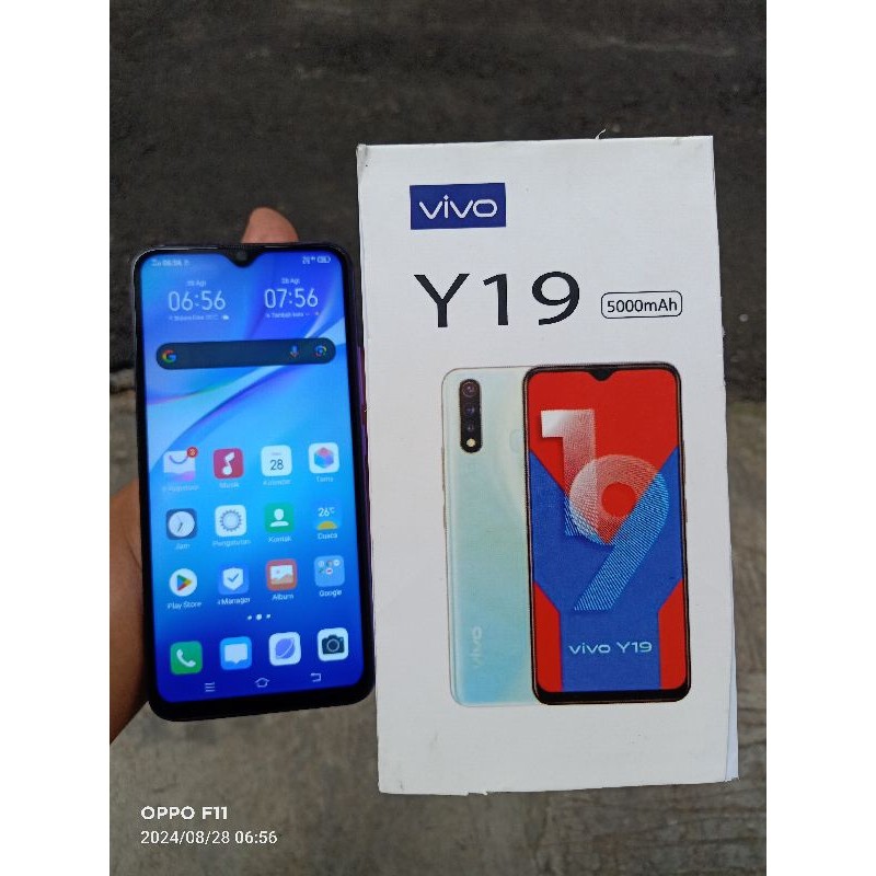 Vivo Y19 Ram 8/256GB Second Mulus