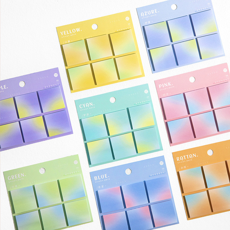 

1pcs Tomorrow Dreamer Memo Pad 30*30mm 180 Sheets Color Sticky Notes Self Adhesive Notepad Planner Stickers School A6979