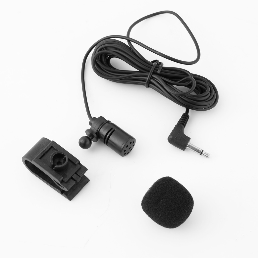 1/2/5/10Pcs For Car DVD Radio Professionals 3m Car Stereo Microphone 3.5mm Clip-on Jack Plug Microph