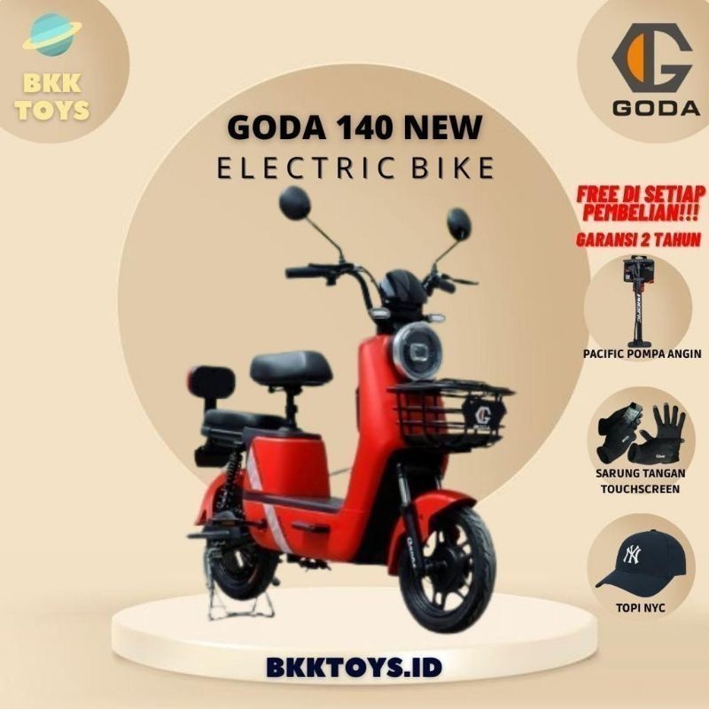 TERBARU sepeda listrik goda 147 new serial SEPEDA LISTRIK GODA 147 TERBARU