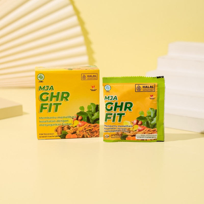 MJA OBAT HERBAL- GHR FIT- PENUNJANG KESETAN ANDA & KELUARGA