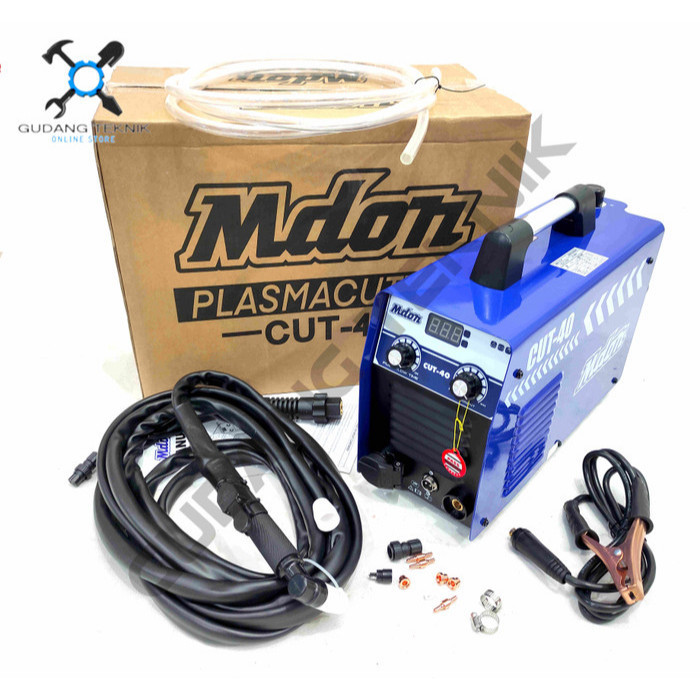 Mesin Las Potong CUT 40 MDON / Trafo Welding Inverter Cutting Plasma MDON Mesin Las Inverter CUT 40 