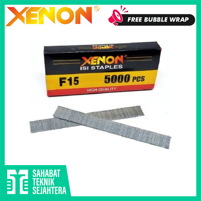 

XENON F15 MO Isi Mesin Staples Mata Paku Tembak Lurus Air Nailer Nail Gun Stapler F 15 MO Angin F15MO