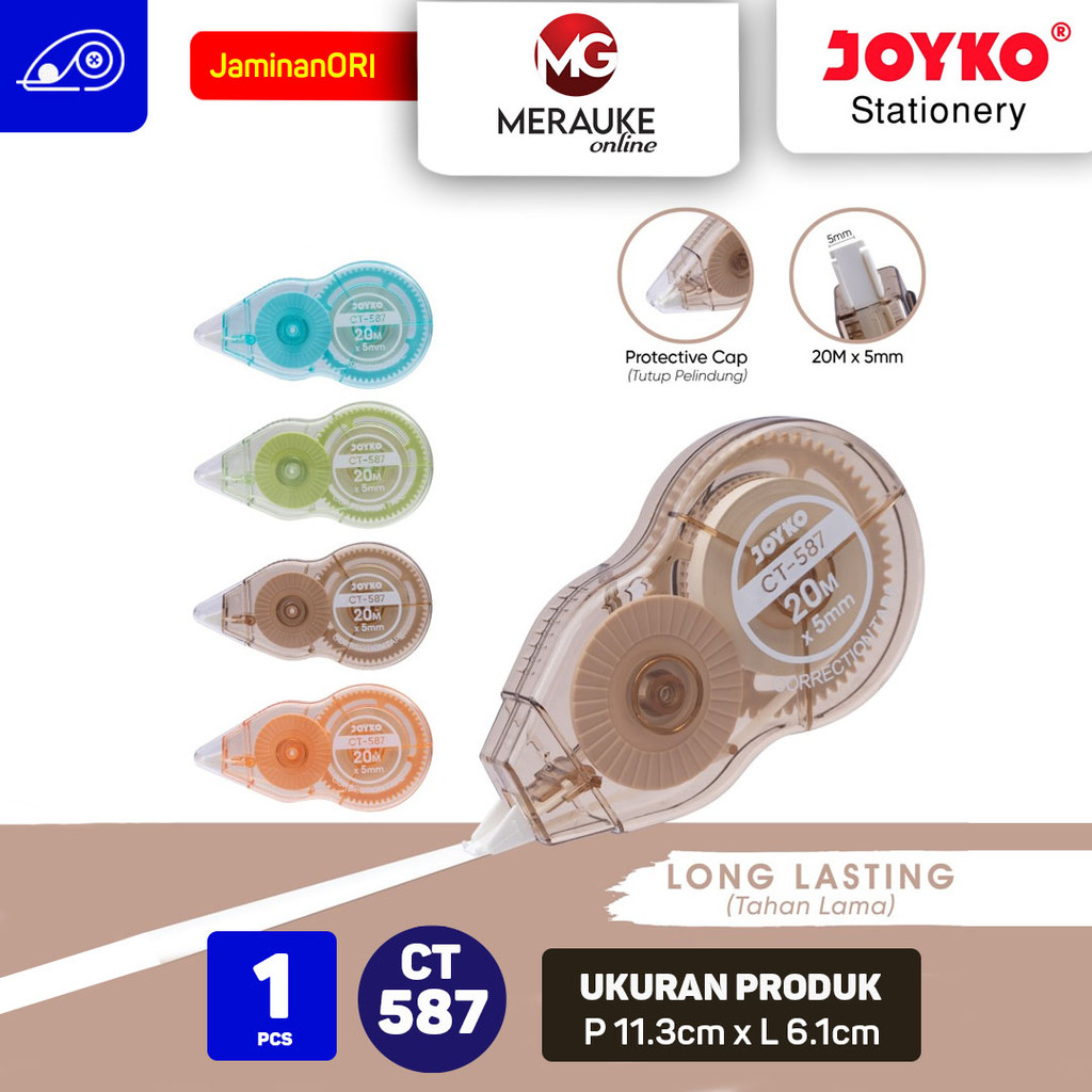 

Joyko Pita Koreksi Correction Tape CT 587