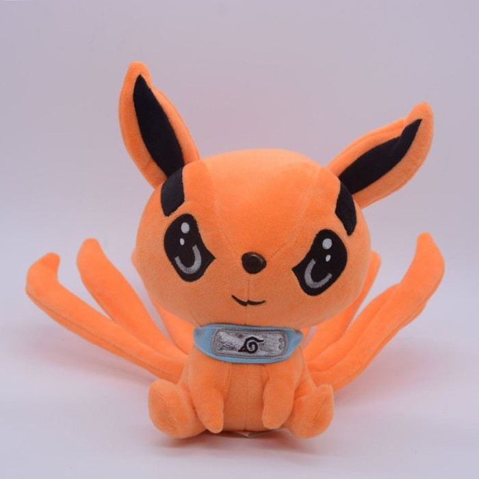 Boneka Kyuubi Naruto Kurama Ninetails Size 25cm