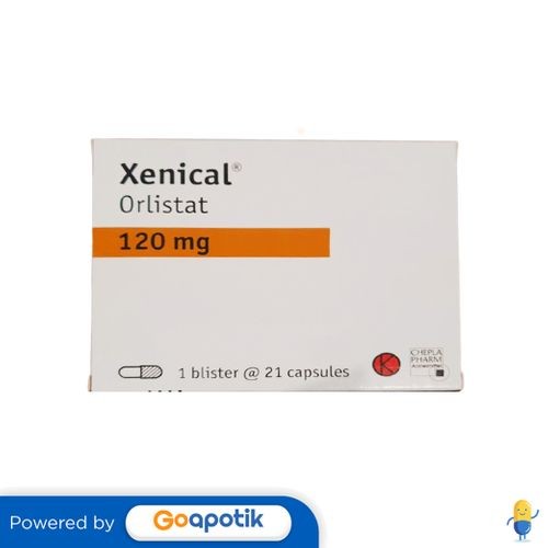 Xenical 120 Mg Box 21 Kapsul