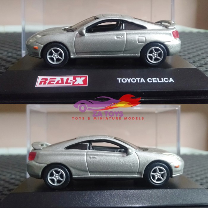 KMS99 Diecast Toyota Celica Silver by Real-X Skala 1:72