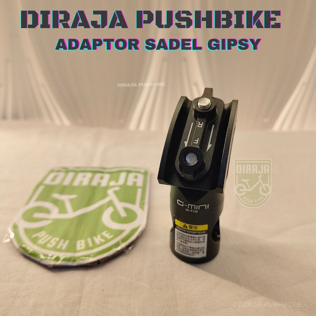 Adaptor Sadel Gipsy GS 915D Pushbike Balance Bike Bracket Adaptor Gipsy G Mini