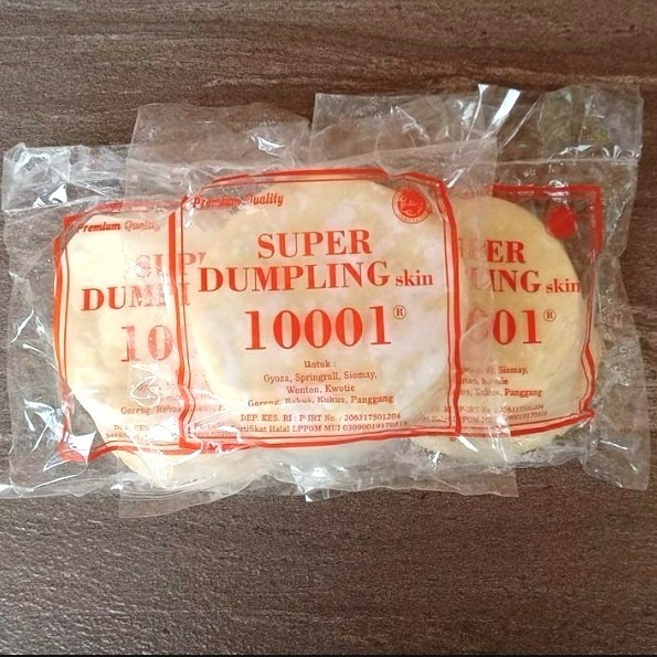 

SUPER DUMPLING SKIN 10001 / KULIT PANGSIT/ SIOMAY / KUOTIE / GYOZA