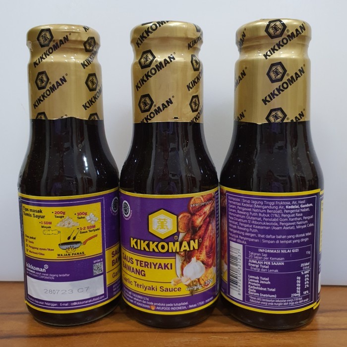 

KIKKOMAN GARLIC TERIYAKI SAUCE 300g