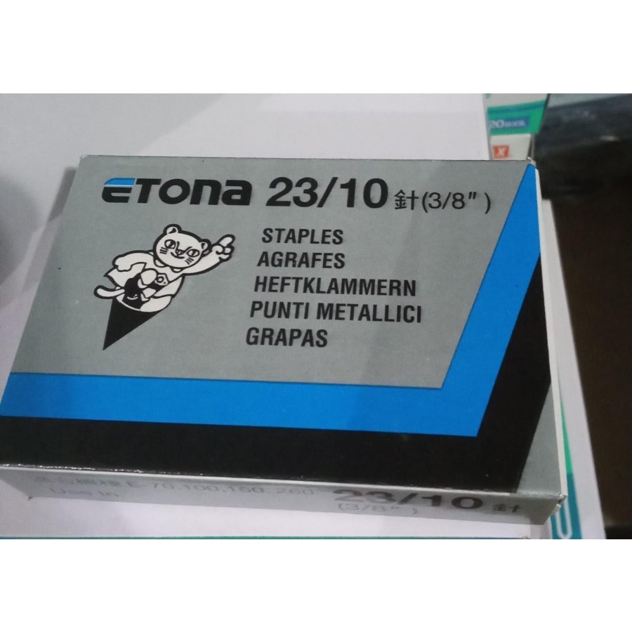 

Isi Stapler/Staples Etona No.23/10