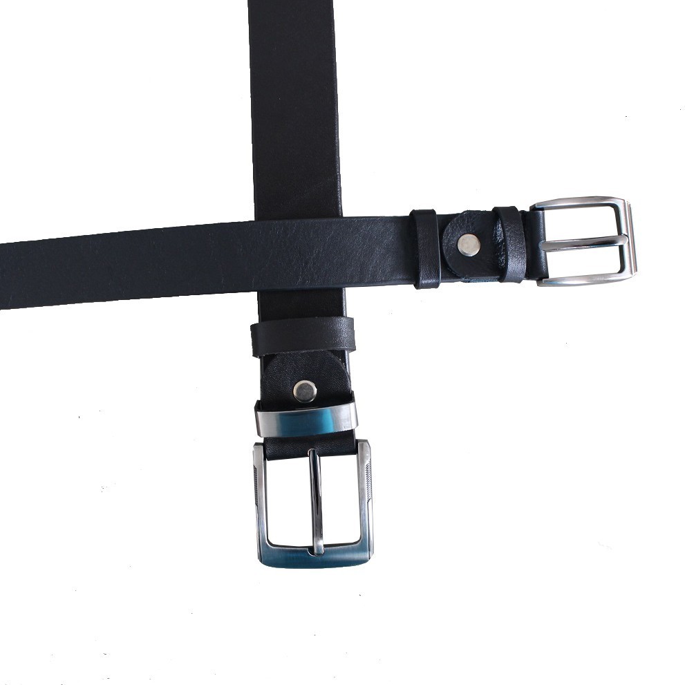 Berkah Store Casual Belt 3cm - Sabuk Kulit Asli 3 cm/ Gesper Kulit Pria / Sabuk Casual / Sabuk Casua