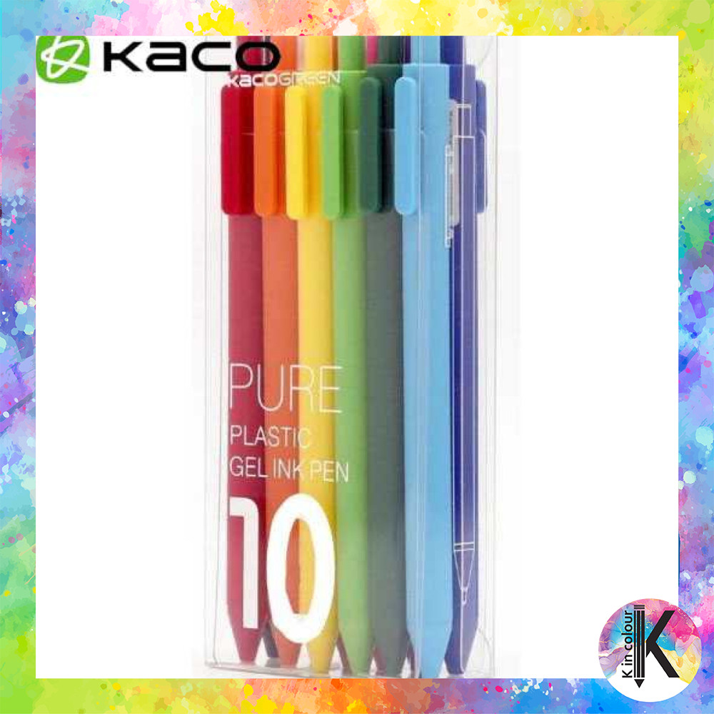

Candy Gel Pen Pena Pulpen Bolpoin 0.5mm 10PCS (Colorful Ink) -BK628