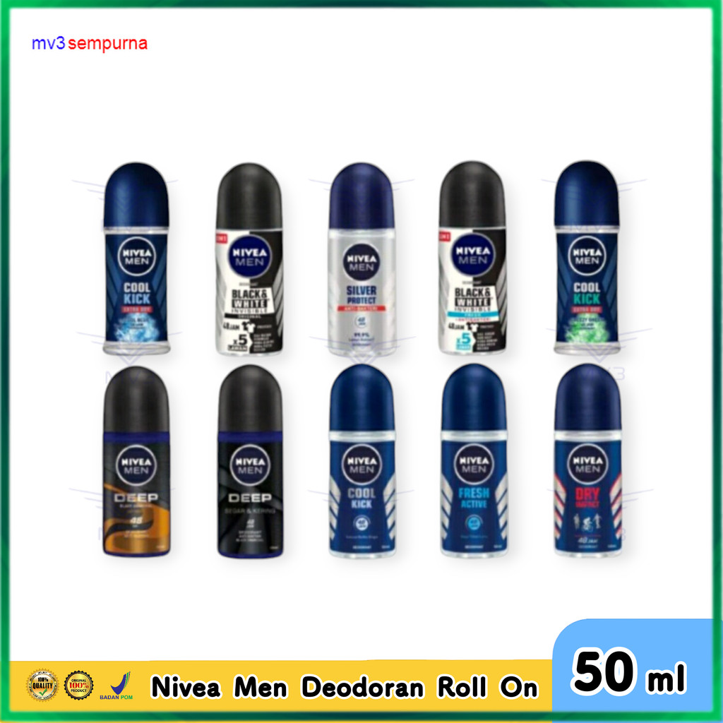 NIVEA MEN Deodoran Roll On 50ml