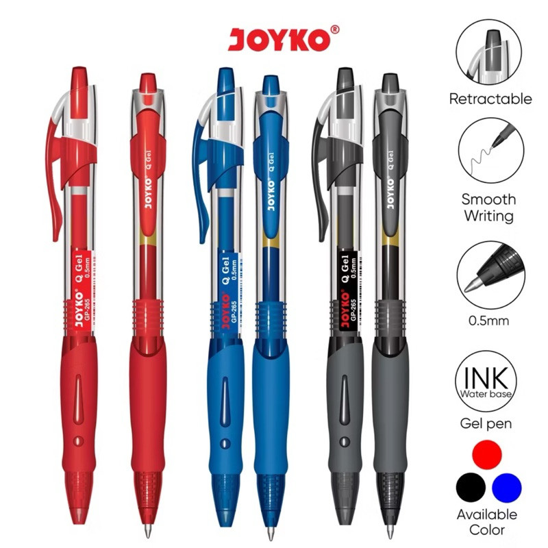 

Ballpoint Gel Pen Joyko GP-265 Q Gel