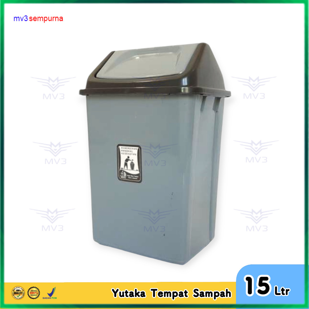 Tempat sampah 15 Liter - YUTAKA