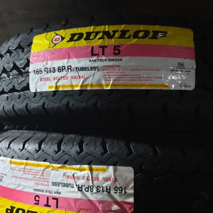 Ban Dunlop LT5 165 R13C LT 8PR
