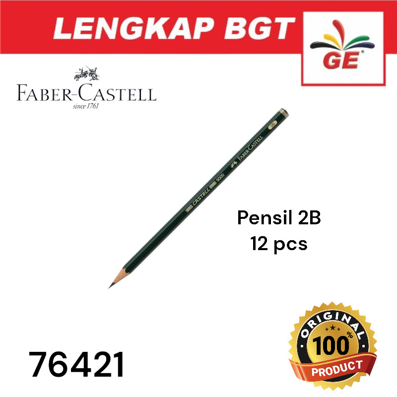 

Faber Castell Pensi 2B Lusin 12 pcs - 76421