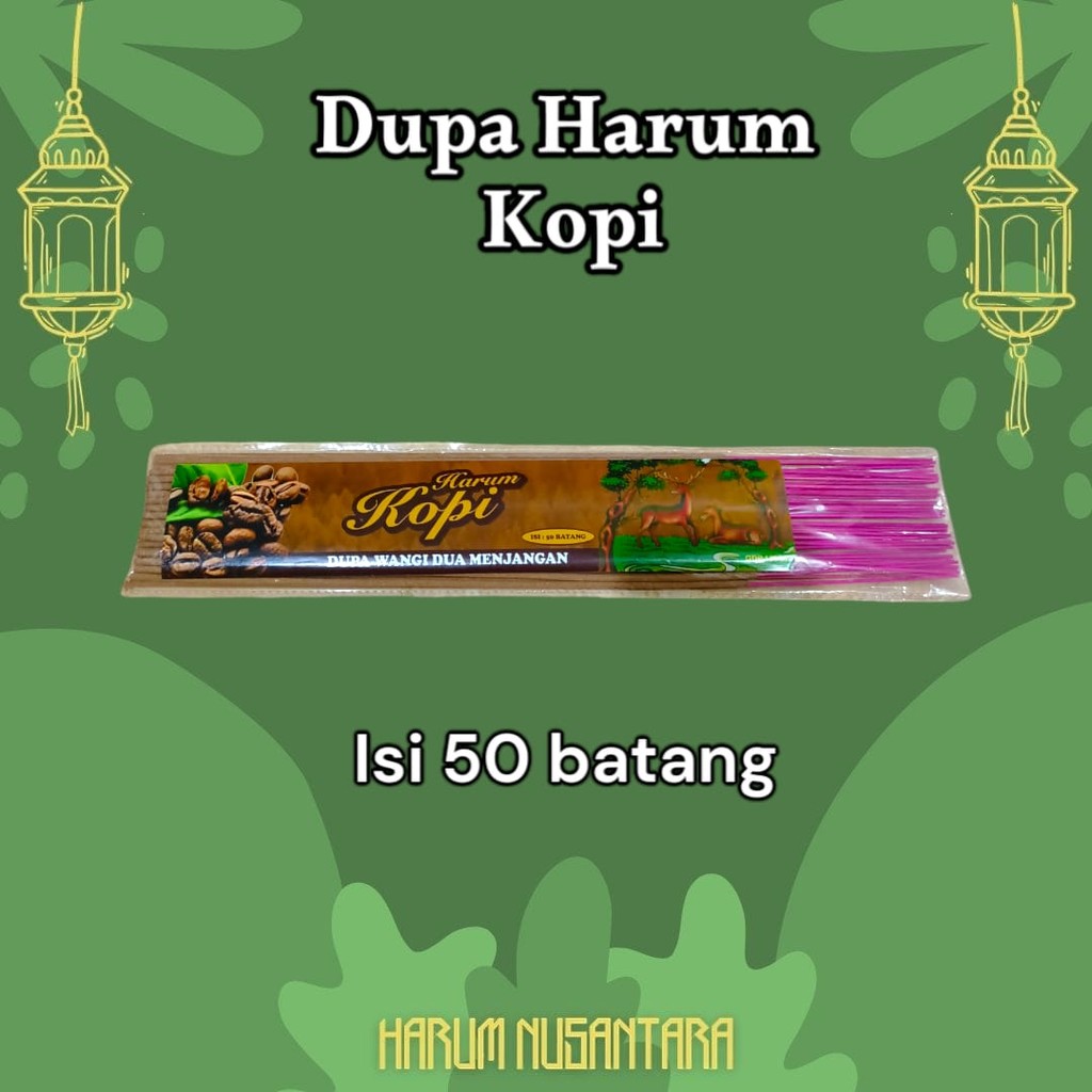 [Untuk Aromaterapi] Dupa Kopi Dua Menjangan Isi 50 Batang