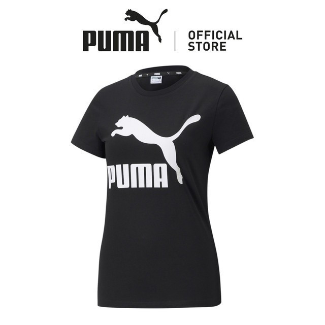 PUMA Kaus Wanita Logo Classics
