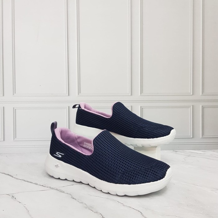 PROMO - New Sepatu wanita  Skechers Gowalk Joy Centerpiece Women's - Biru, 36