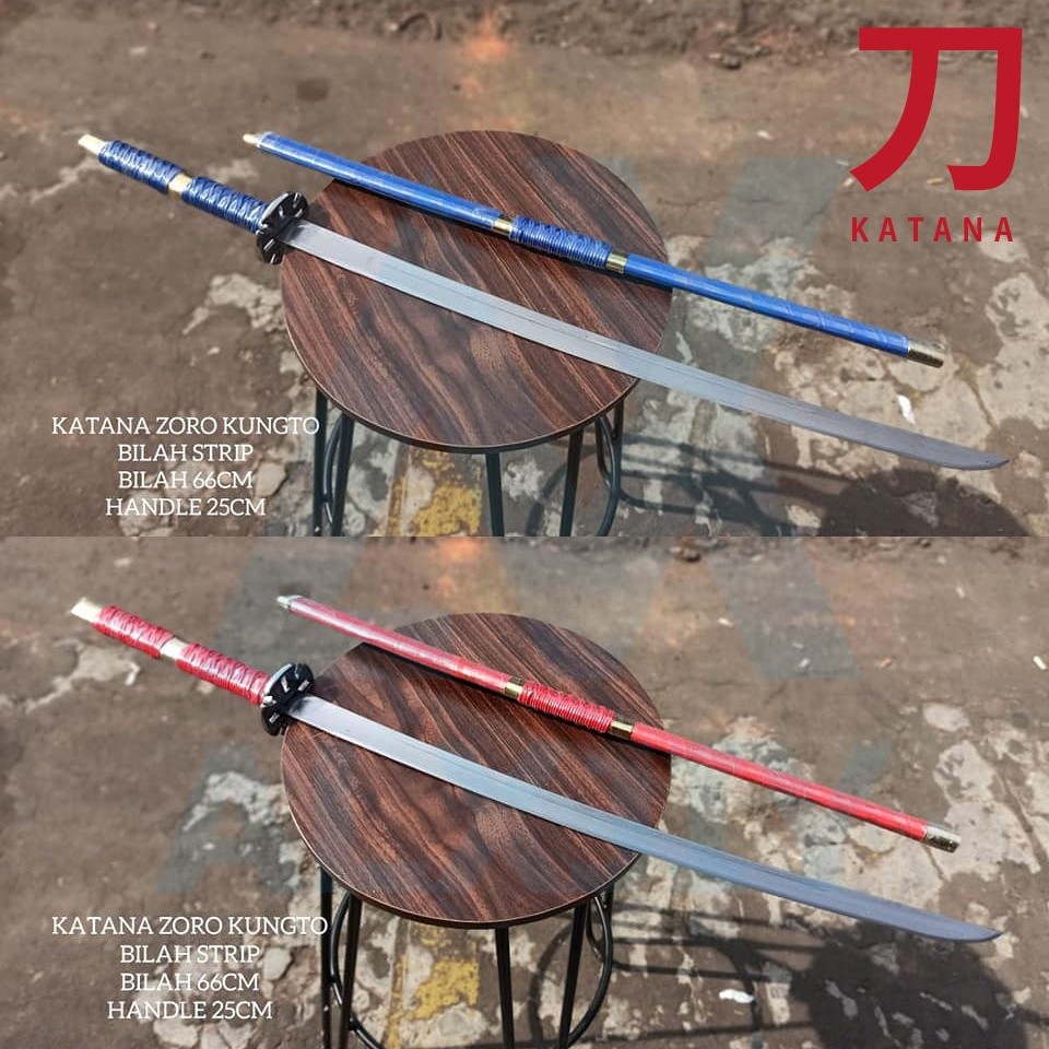 Terlaris Katana Ukungto Pedang Cosplay Samurai Katana Zoro Katana Kimetsu no yaiba katana asli katan