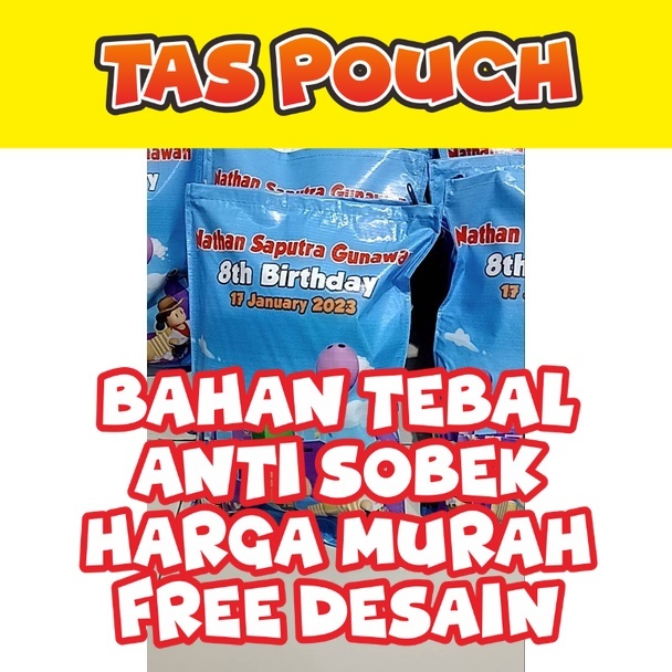 

POUCH SNACK ULTAH JUMBO PEREKAT KANTONG SNACK ULTAH CUSTOM Bisa Request Nama Foto | Arsha Print