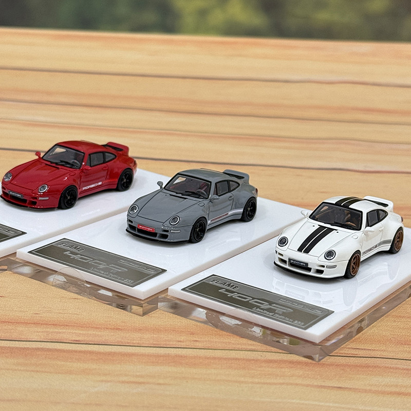 Flame 1:64 911 Gunther Werks 400R resin model car