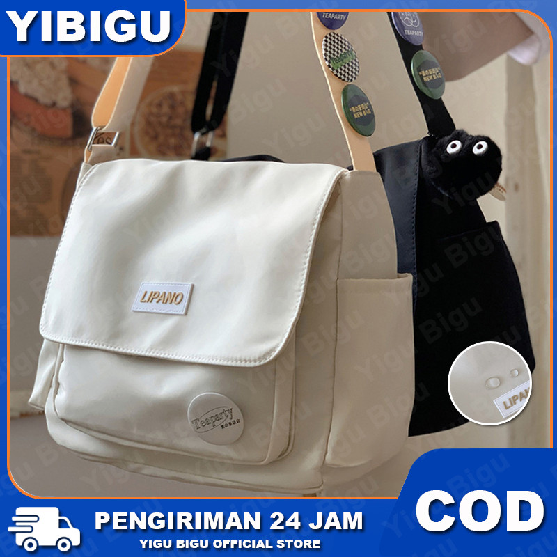 COD Korea Tas Wanita Kanvas Selempang Tas Wanita Murah Tas Selempang Wanita Korean Style Remaja