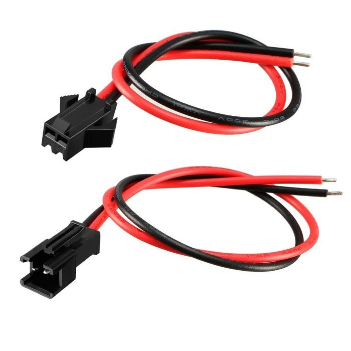 DC99 Konektor Kabel Soket DC SM 2pin JST Male female Connector SM2P Silicon